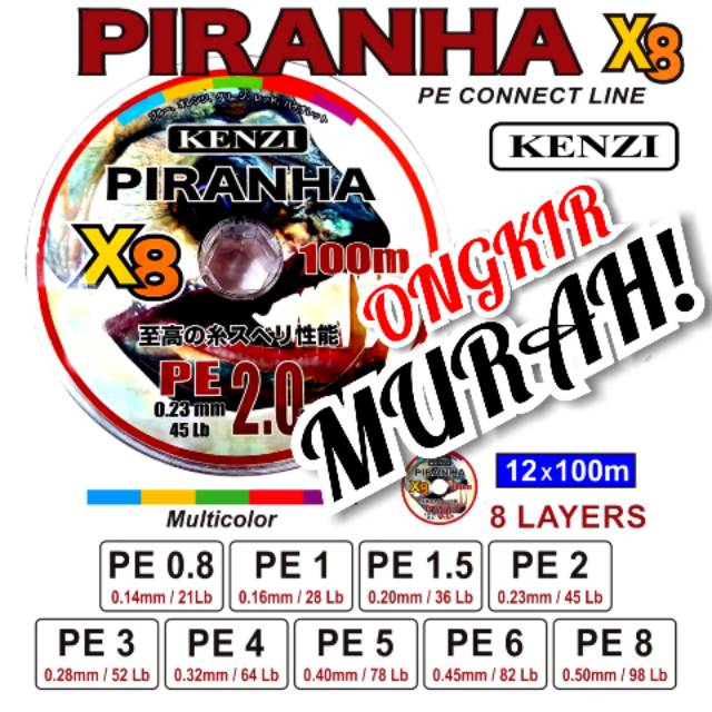 SENAR PE PIRANHA