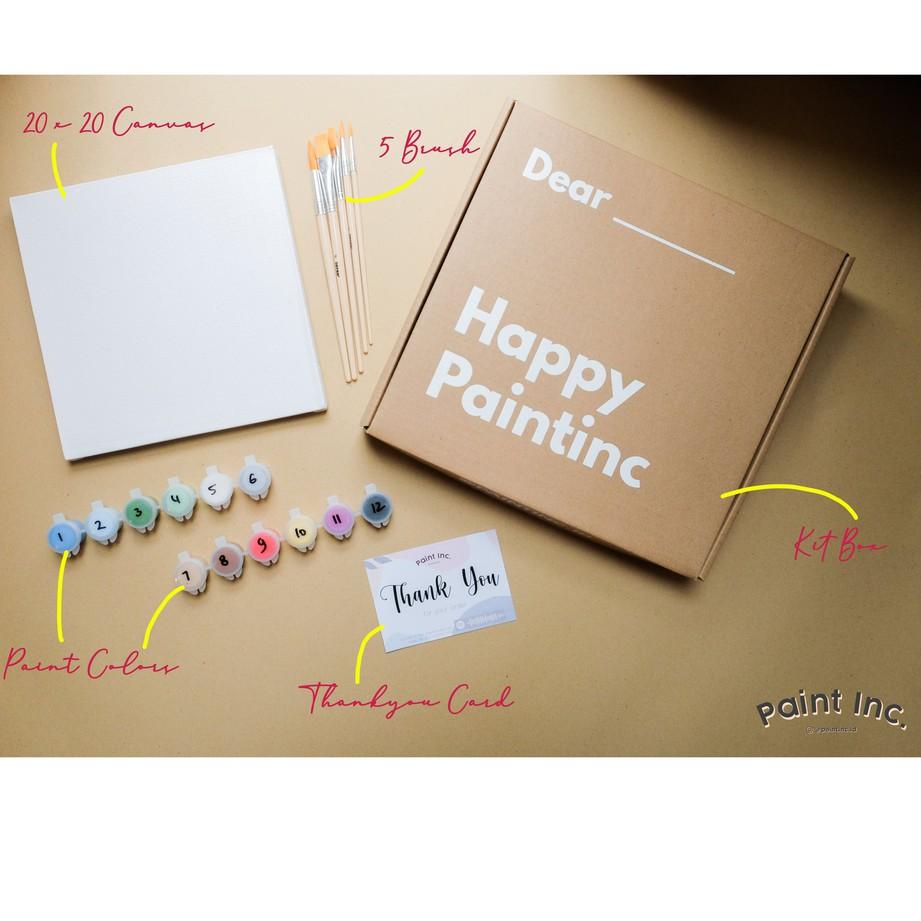 

EXCLUSIVE!Painting Kit Polos | Paint Kit | Paint Inc. ID | Set Alat Lukis | Basic Painting Kit|KD5