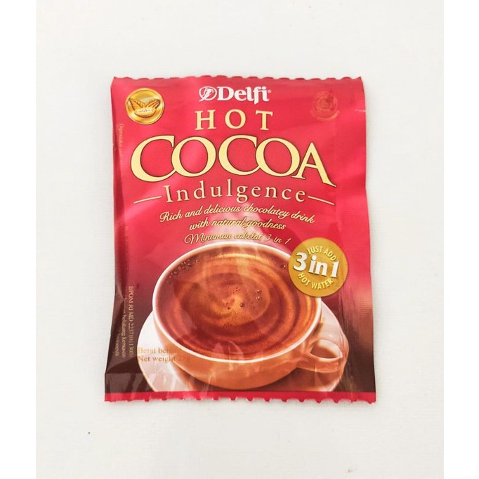 

.Delfi Hot Cocoa Indulgence 10 sachet x 25 gram ( ds bgr )