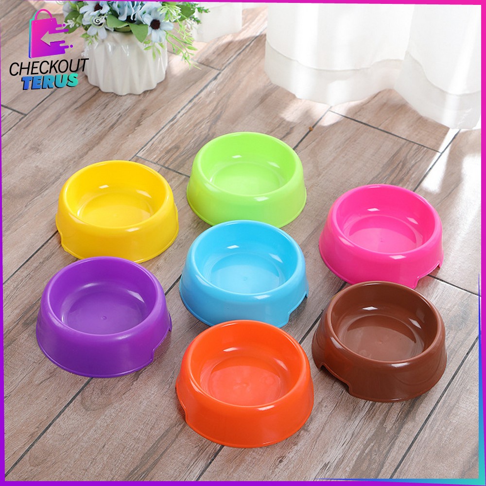 CT C577 Tempat Makan Kucing Mangkok Single Bowl Anti Semut Aksesoris Hewan Peliharaan Mangkuk Makan Hewan