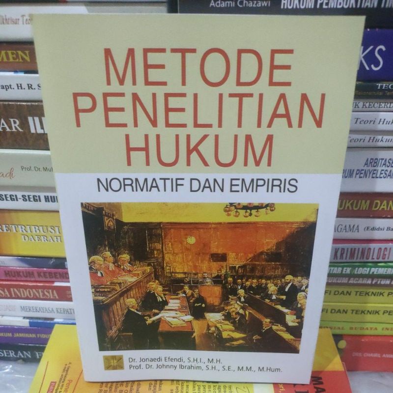 

metode penelitian Hukum by Jonaedi Efendi