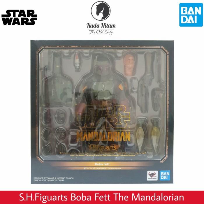 Bandai Shf Boba Fett Star Wars The Mandalorian Shfiguarts