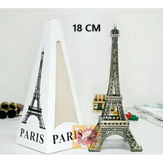 

Sale Miniatur Menara Eiffel Paris 18cm senangkoleksi