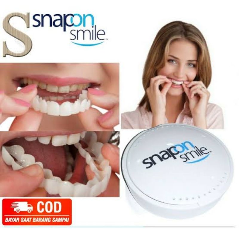 Snap On Smile Gigi Palsu Mainan | Set Atas Bawah Original 100% GROSIR dan ECER