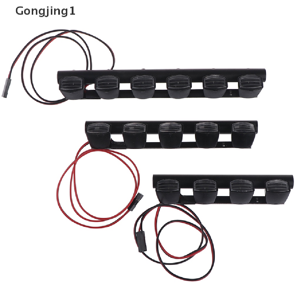 Gongjing1 Lampu Bar LED Ultra Terang Dengan Spotlight 4 / 5 / 6 Untuk Mobil RC 1 / 10