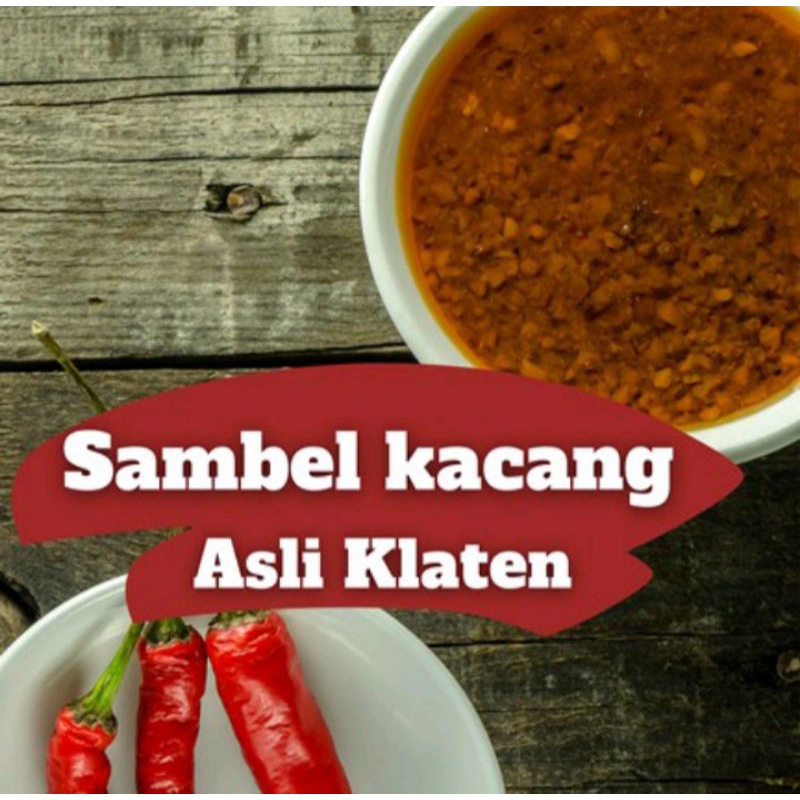 

SAMBEL KACANG ASLI KLATEN tanpa pengawet #gratisongkir