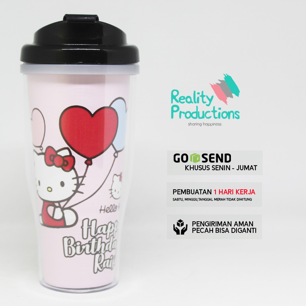 Exmoor Tumbler Hello Kitty untuk Kado Ulang Tahun Anak