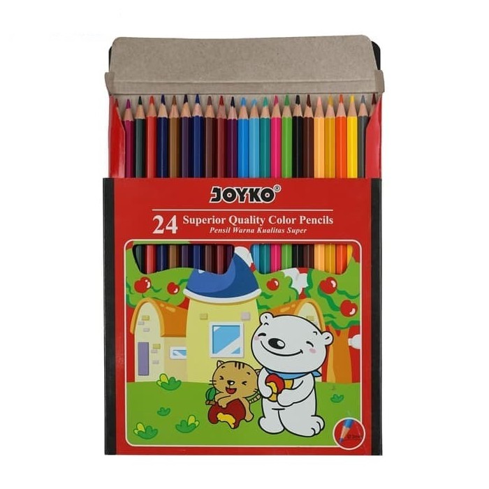 

Pensil Warna / Color Pencil Joyko CP-24PB / 24 Warna