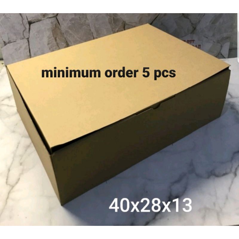 

kardus uk.40x28x13 cm kotak box karton Die Cut