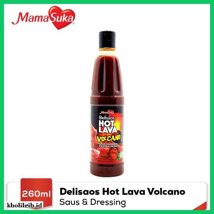 

Aneka-Sambal- Bundling Paket Duo Volcano - Mamasuka Delisaos Hot Lava Volcano 260 -Pedeeeeeezzzzzzz.