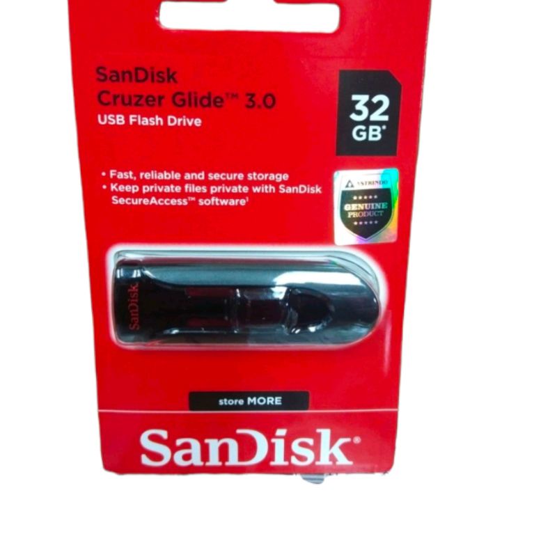 Sandisk Flash Disk 32GB USB 3.0 Cruzer Glide