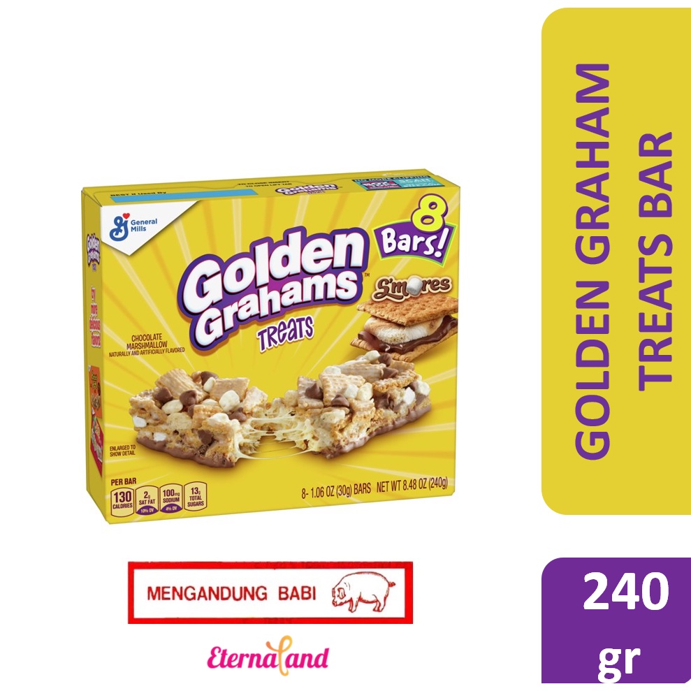 

Golden Grahamas Treats Bar - NON HALAL