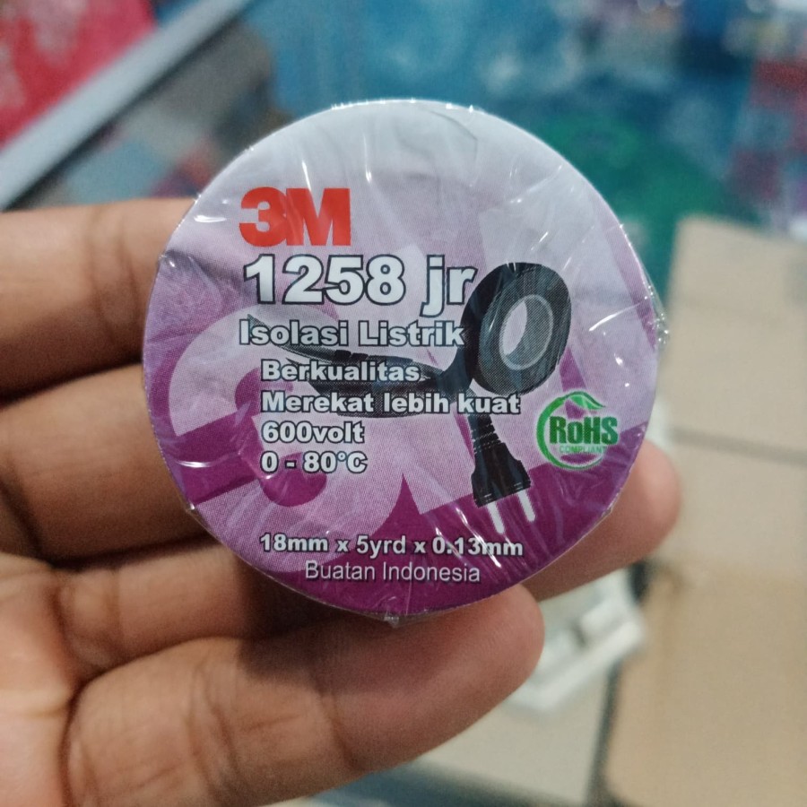 

ISOLASI 3M 1258JR 5YARD / SOLASI 3M 1258JR