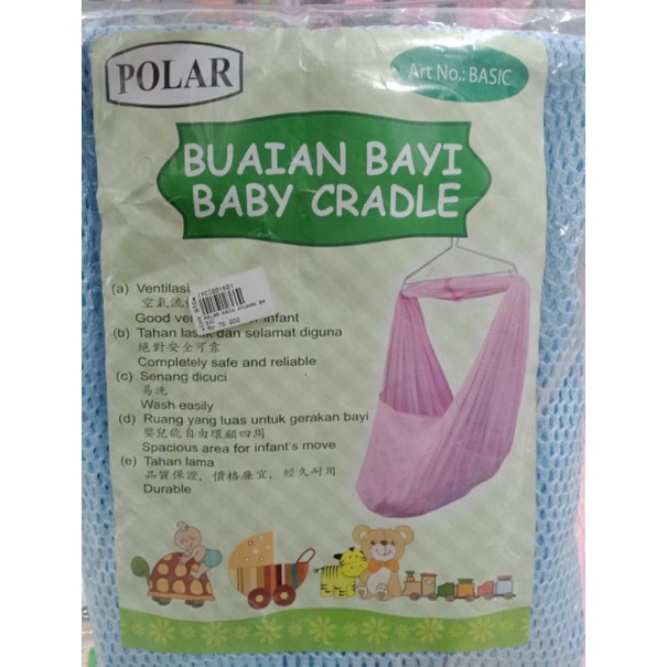 KAIN AYUNAN POLAR JOEYI / KAIN AYUN NEWBORN BAYI BALITA JARING