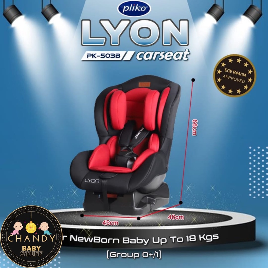 BABY CARSEAT  KURSI DUDUKAN MOBIL BAYI PLIKO LYON  PK503B