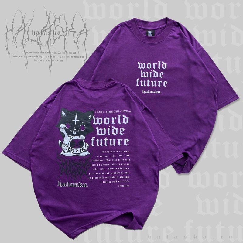 BAJU Kaos OVERSIZE T-SHIRT HALASKA