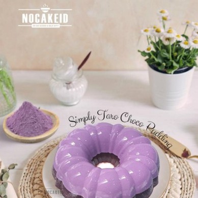 

Pudding Cake Taro Choco, hadiah ulang tahun, hampers