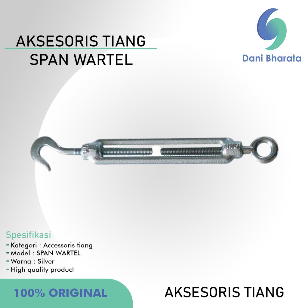 Span Wartel M10 Jarum Keras Span Wartel 10 mm