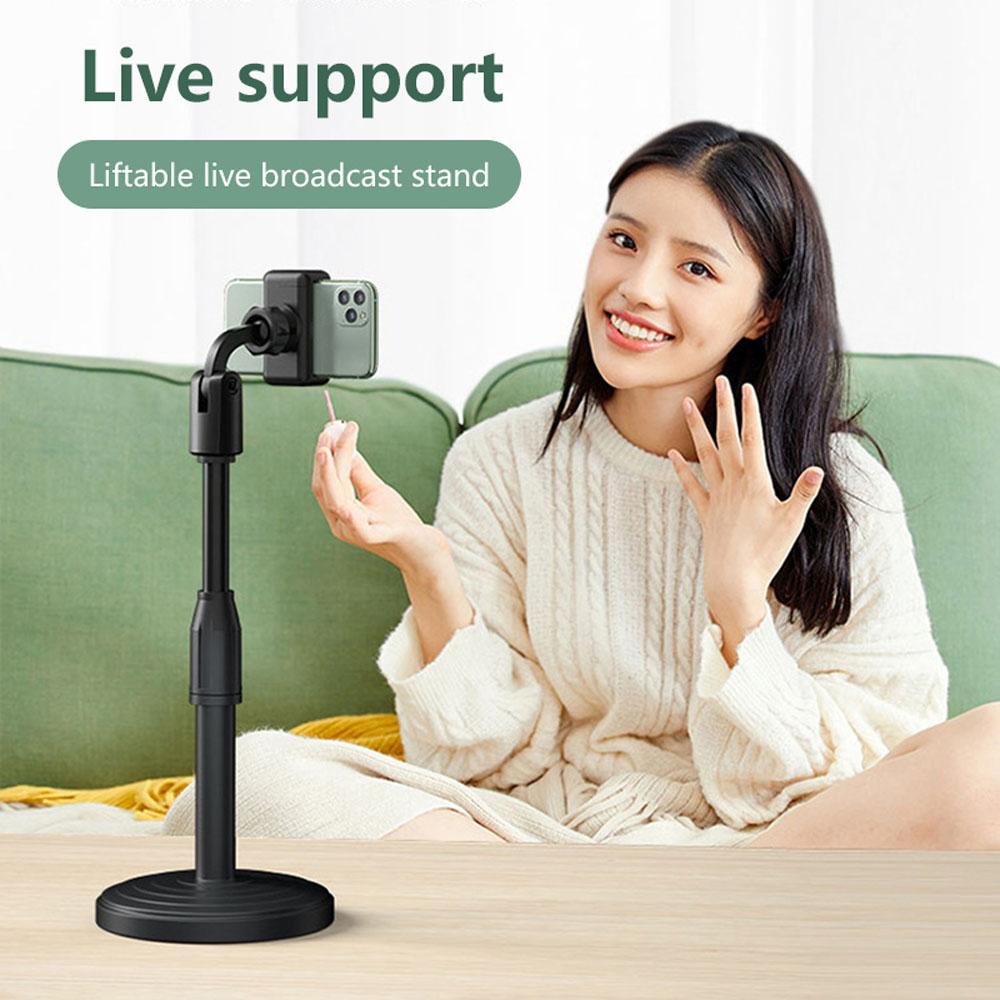 Lanfy Desktop Stand Lazy Creative Simple Bracket Tripod Desktop lift Handphone Holders Adjustable Phone Holders