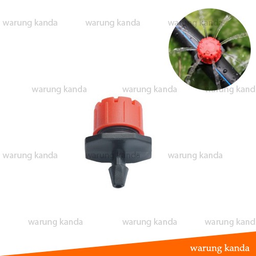 Drip Putar 7mm 8 Lubang