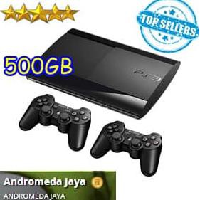 Sony PS 3 PS3 Playstation 3 Super Slim 500GB isi Games Original