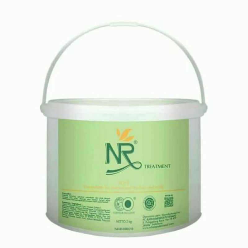 NR Creambath Treatment Soft 2000gr/2kg Creambat Perawatan Rambut Normal