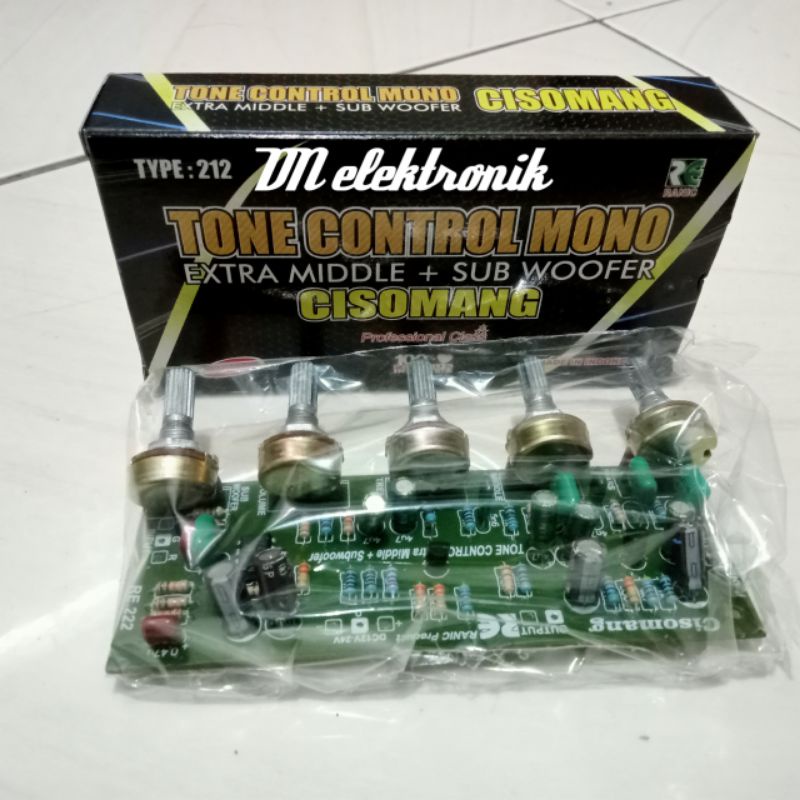 kit tone control bass Trebel Subwoofer ranic Cisomang