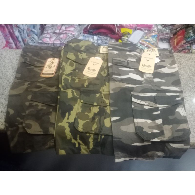 Jeans Pendek Katun Doreng 2021