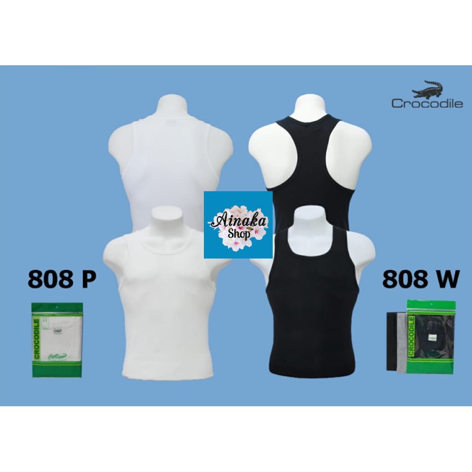 Crocodile 808 Kaos Singlet Pria 808