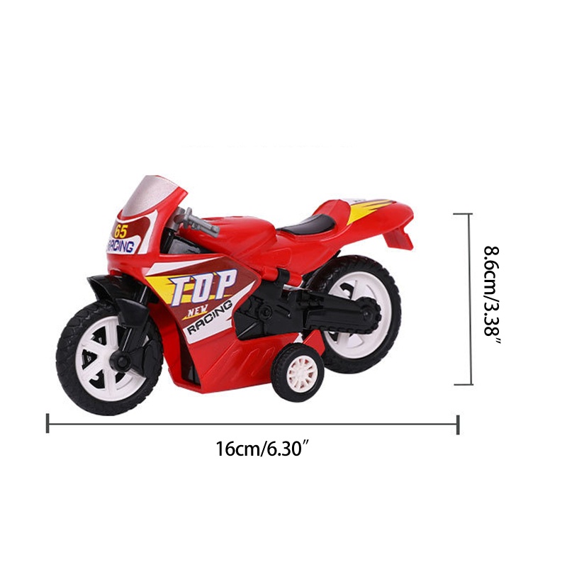 Mary Anak Interaktif Pull Back Alat Edukasi Transportasi Motor