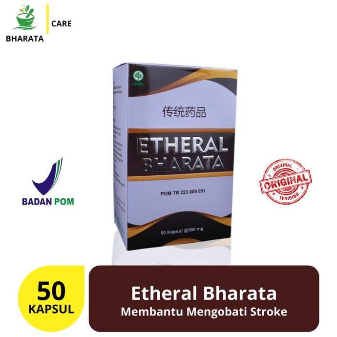 

BISA COD Etheral Bharata Herbal - Obat Stroke Ampuh Kemasan 500g Isi 50 Kapsul /OBAT HERBAL ASAM URAT/OBAT HERBAL PELANGSING/OBAT HERBAL KOLESTEROL/OBAT HERBAL DIABETES