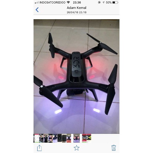 Promo  Drone 3DR Solo drone full pack  Diskon
