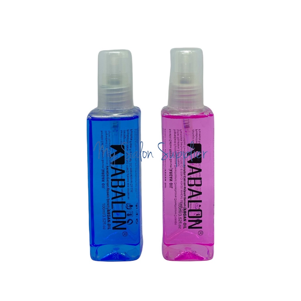 Serum Rambut Argan Oil Abalon 100ml / Keratin Cation Repair Serum