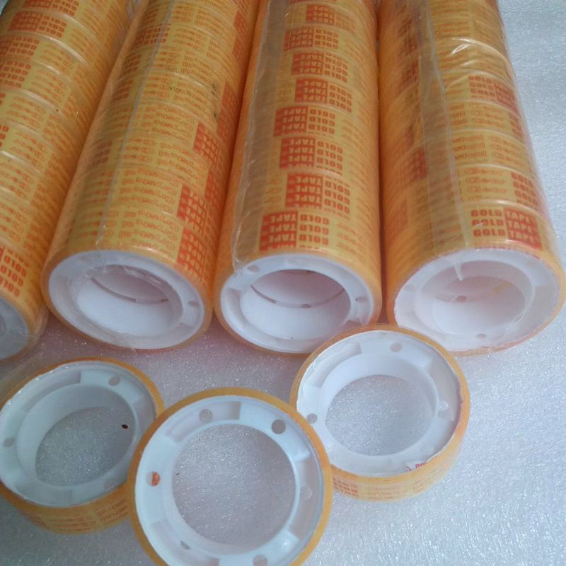 

Solasi bening solatip bening merk gold tape