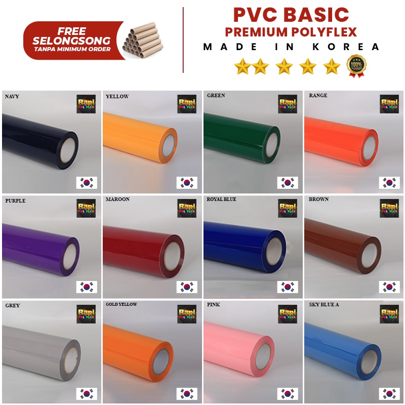 PVC MADE IN KOREA ( Khusus Rollan )