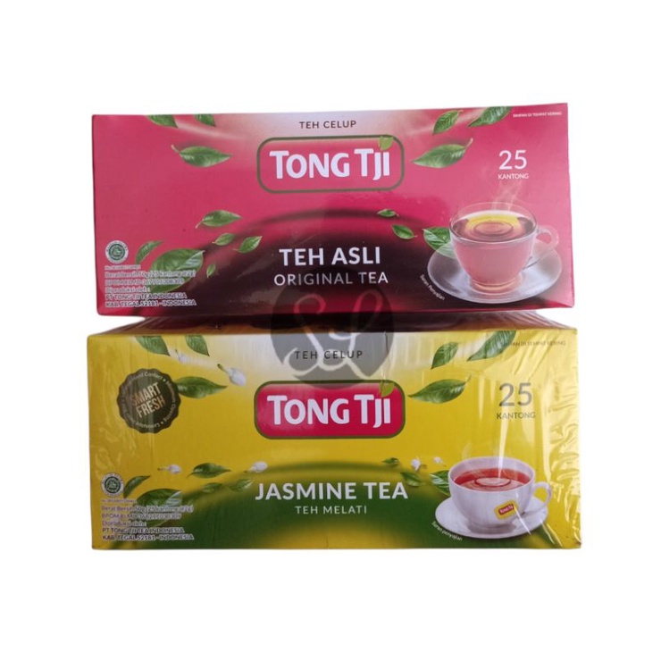 Tong Tji Original Tea Isi 25 Kantong Teh Celup per Pack