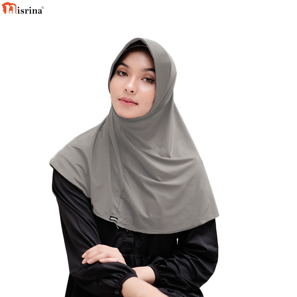 Hijab Instan sport Nisrina jilbab basic Alba-3