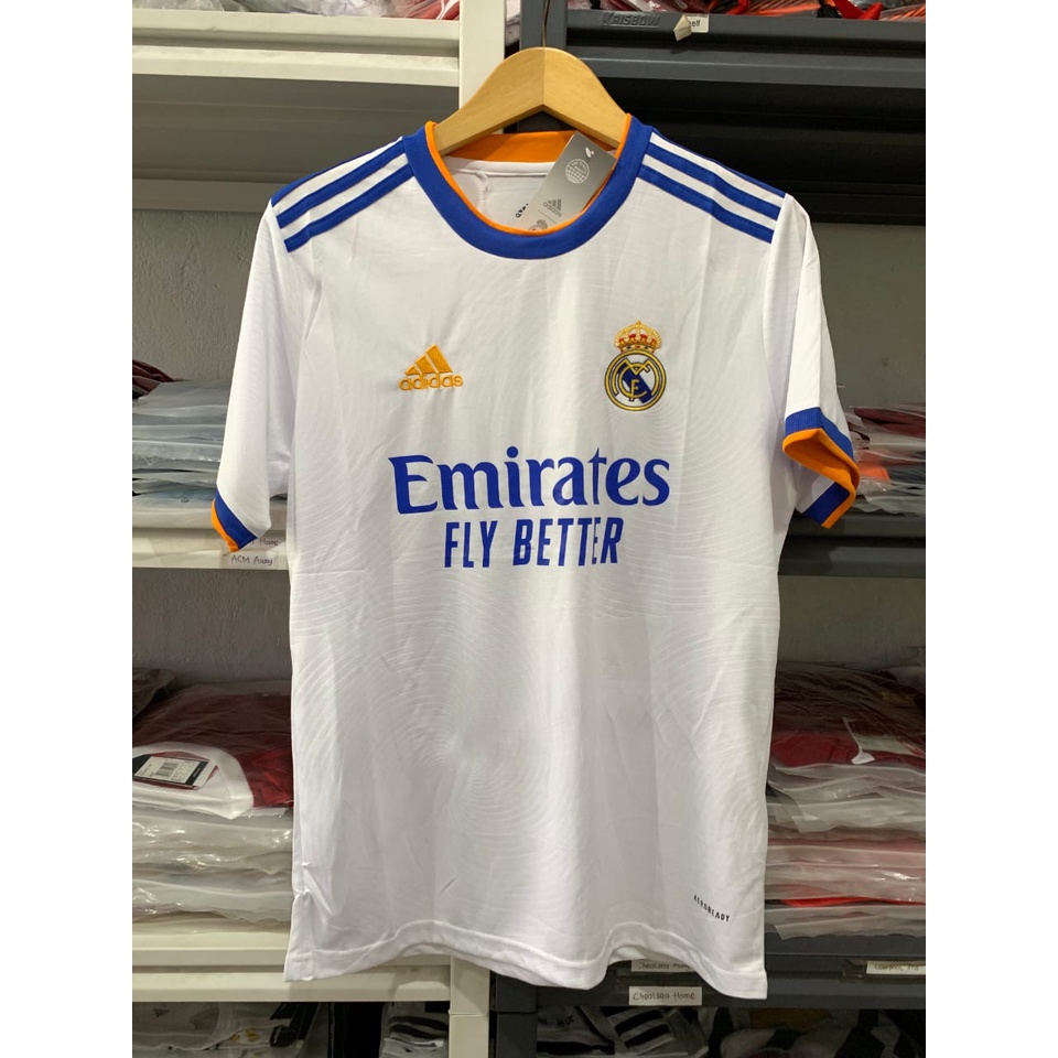 Jersey Home Real Madrid Musim Terbaru 2021/2022