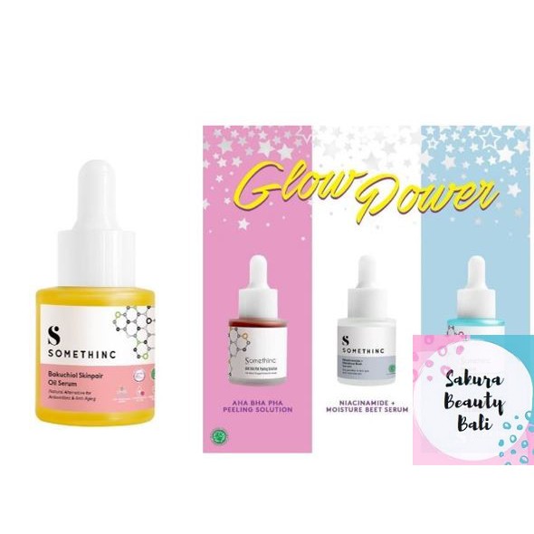 [BPOM] SOMETHINC BAKUCHIOL NIACINAMIDE / HYALURONIC / AHA BHA PEELING Serum Full Size 100% Original