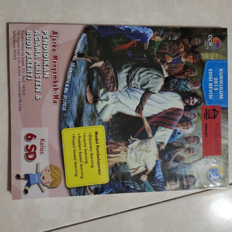 Buku pendidikan agama kristen kelas 6