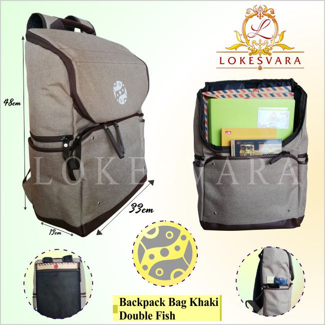 Backpack Bag Serbaguna Motif Buddhis