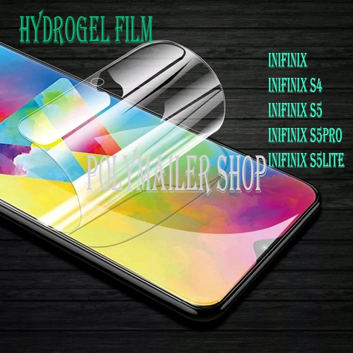 ANTI GORES JELLY HYDROGEL INFINIX S4 S5 S5PRO S5LITE FULL SCREEN PROTECTOR GUARD SHOCK PRO LITE
