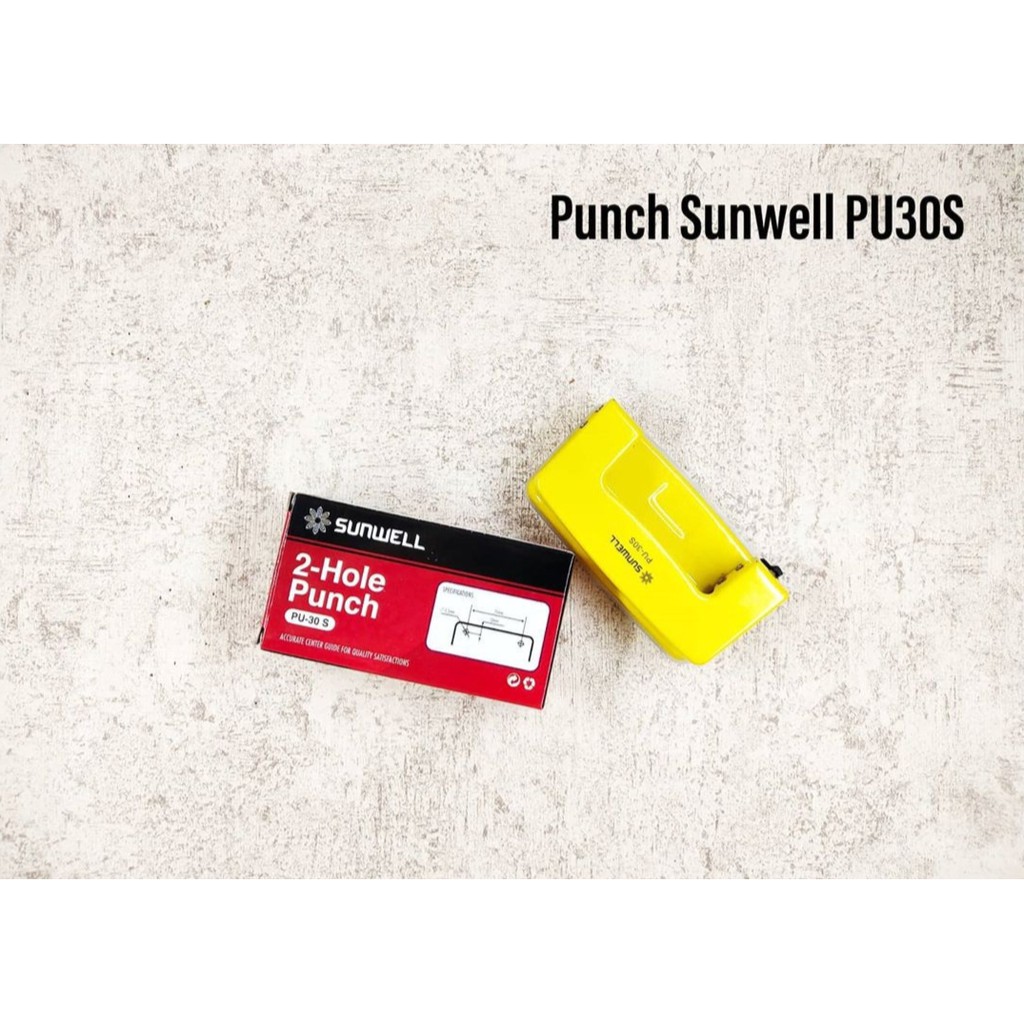 

(PCS) SUNWELL 2 HOLE PUNCH / ALAT PLONG LUBANG