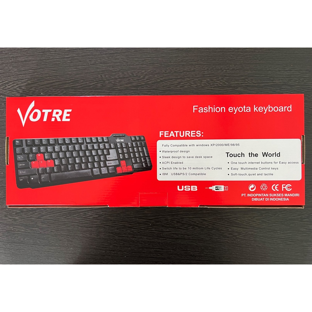 Keyboard Votre KB2308 USB