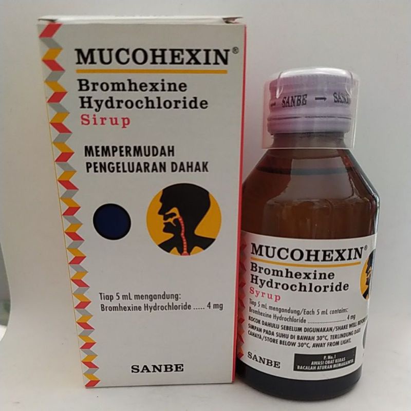 MUCOHEXIN SIRUP 120 ML - ED 10/2024