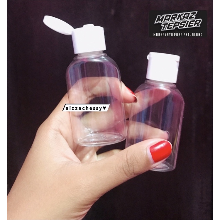 Botol Fliptop Handsanitizer Facial Wash dll Serbaguna 30ml