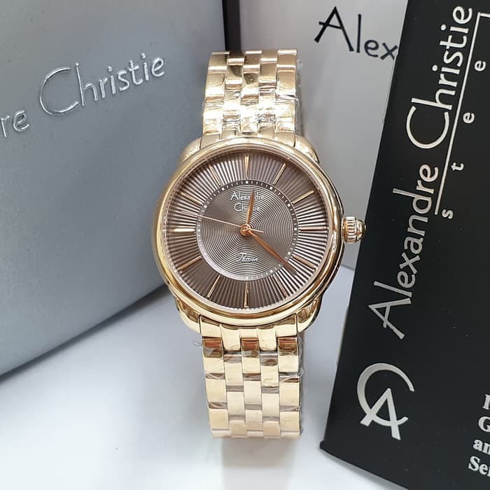 ORIGINAL Jam Tangan Wanita Alexandre Christie AC 2579 / AC2579 Garansi 1 Tahun