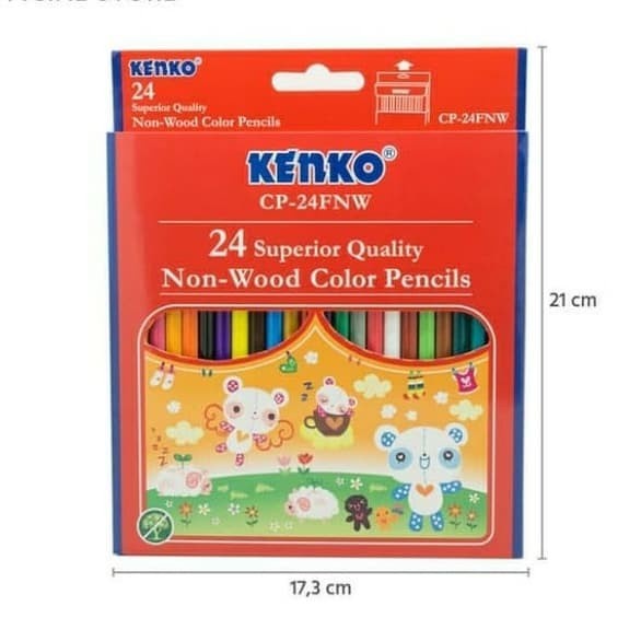 

Terlaris Pensil Warna Kenko Isi 24 Pensil Gilaa!!!