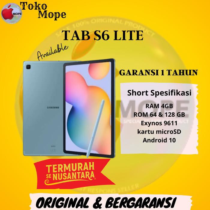 tablet mantap coy.... Samsung Galaxy Tab S 6 Lite 128 GB - 64GB, RAM 4 GB