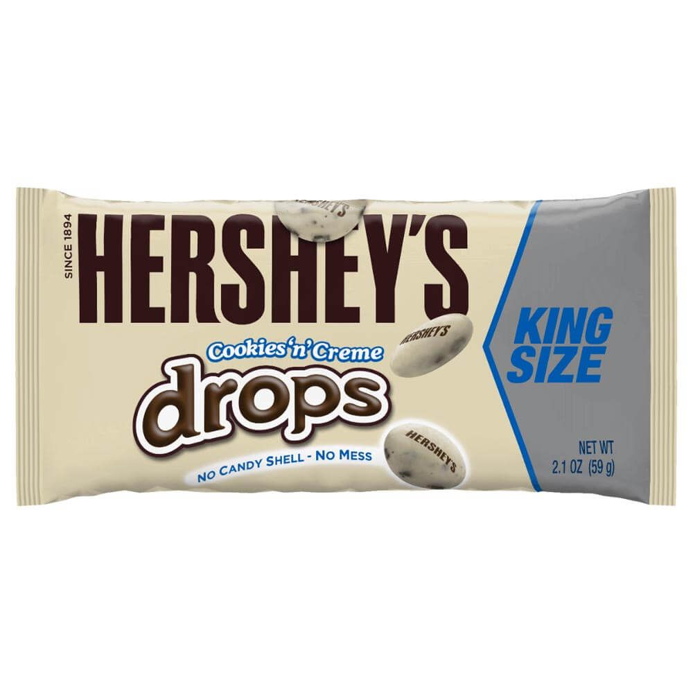 

Hershey's Drops Cookies n Creme 2.1 - 7.6 Oz